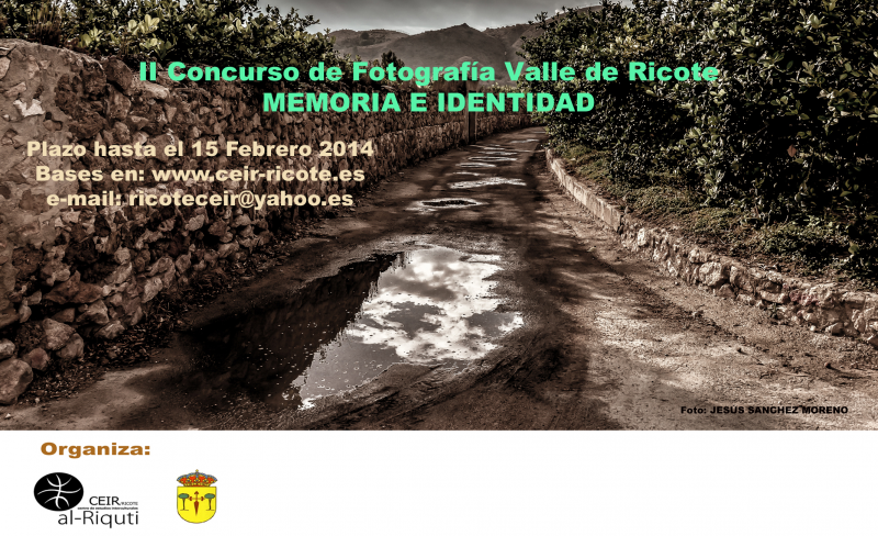 Concurso Fotografia Valle de Ricote Memoria e Identidad 2014