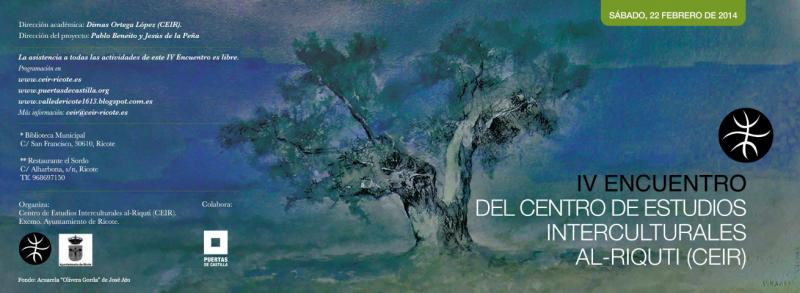 IV Encuentro CEIR Ricote 22 febrero 2014 Moriscos